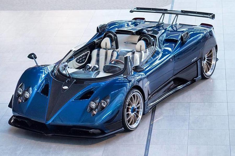 pagani zonda hp barchetta el coche mas caro del mundo